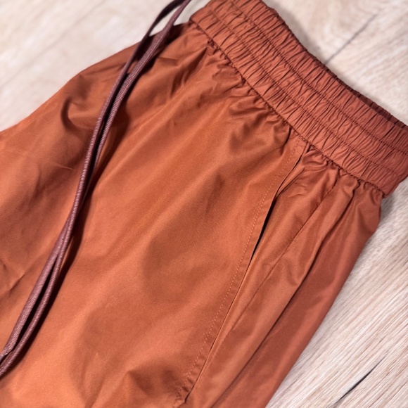 Tibi Italian Sporty Nylon Pants Wide Leg Pull on Size small - Picture 3 of 4